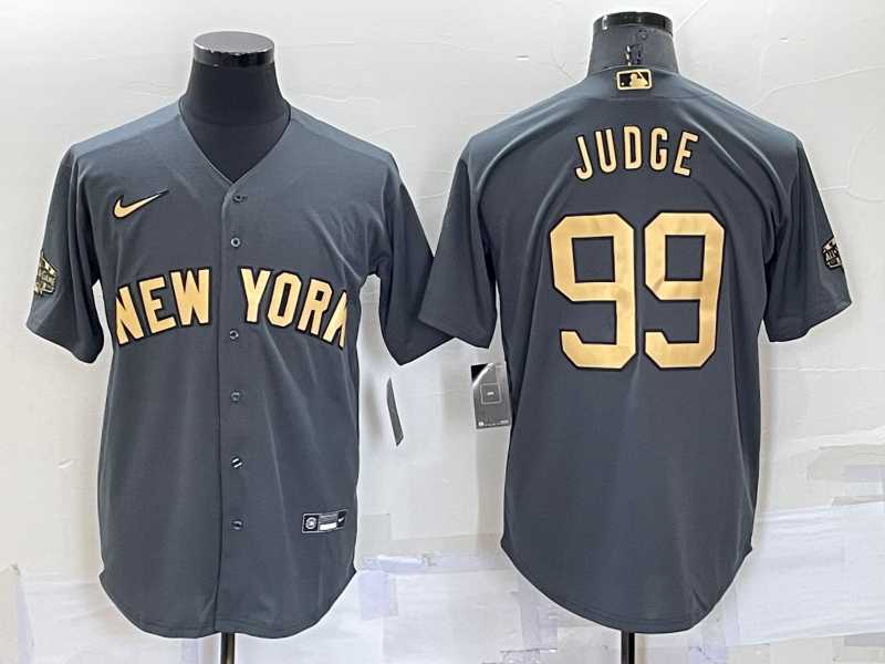 New York Yankees #99 Aaron Judge Grey 2022 All Star Stitched Cool Base Nike Jersey,We sell and wholesale New York Yankees #99 Aaron Judge Grey 2022 All Star Stitched Cool Base Nike Jersey on line form chian!